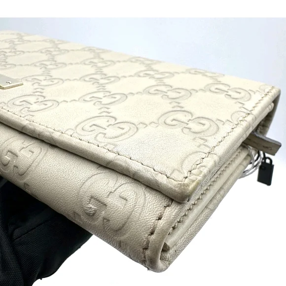 Gucci White Leather Wallet - Picture 6 of 14